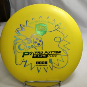Discmania P2 - D-Line FLex 2 174g (Yellow/Lore Discs)