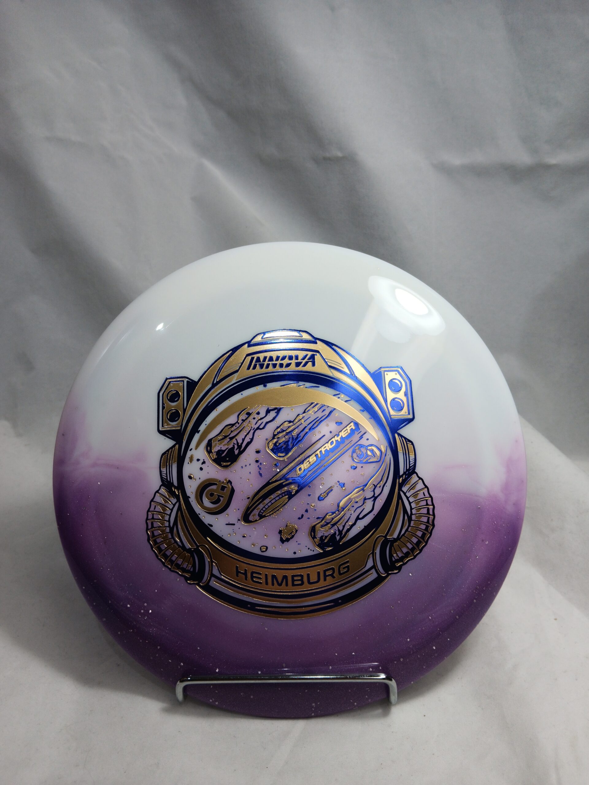 Innova Destroyer - Duo Calvin Heimburg Tour Series 173-175g (Purple/White With Blue/Gold Foil)