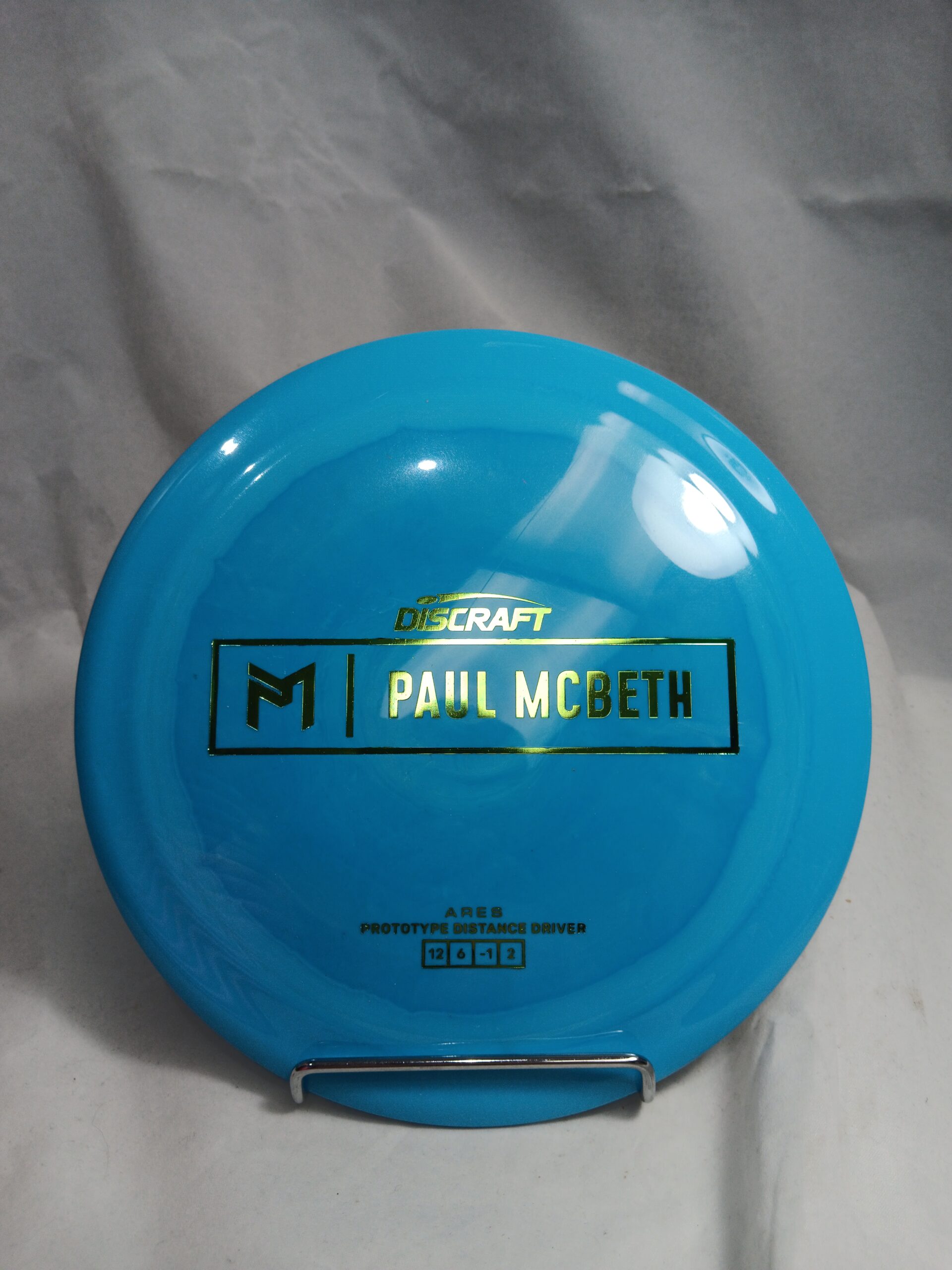 Discraft Ares - Paul McBeth Prototype 174g (Blue/Green Foil)