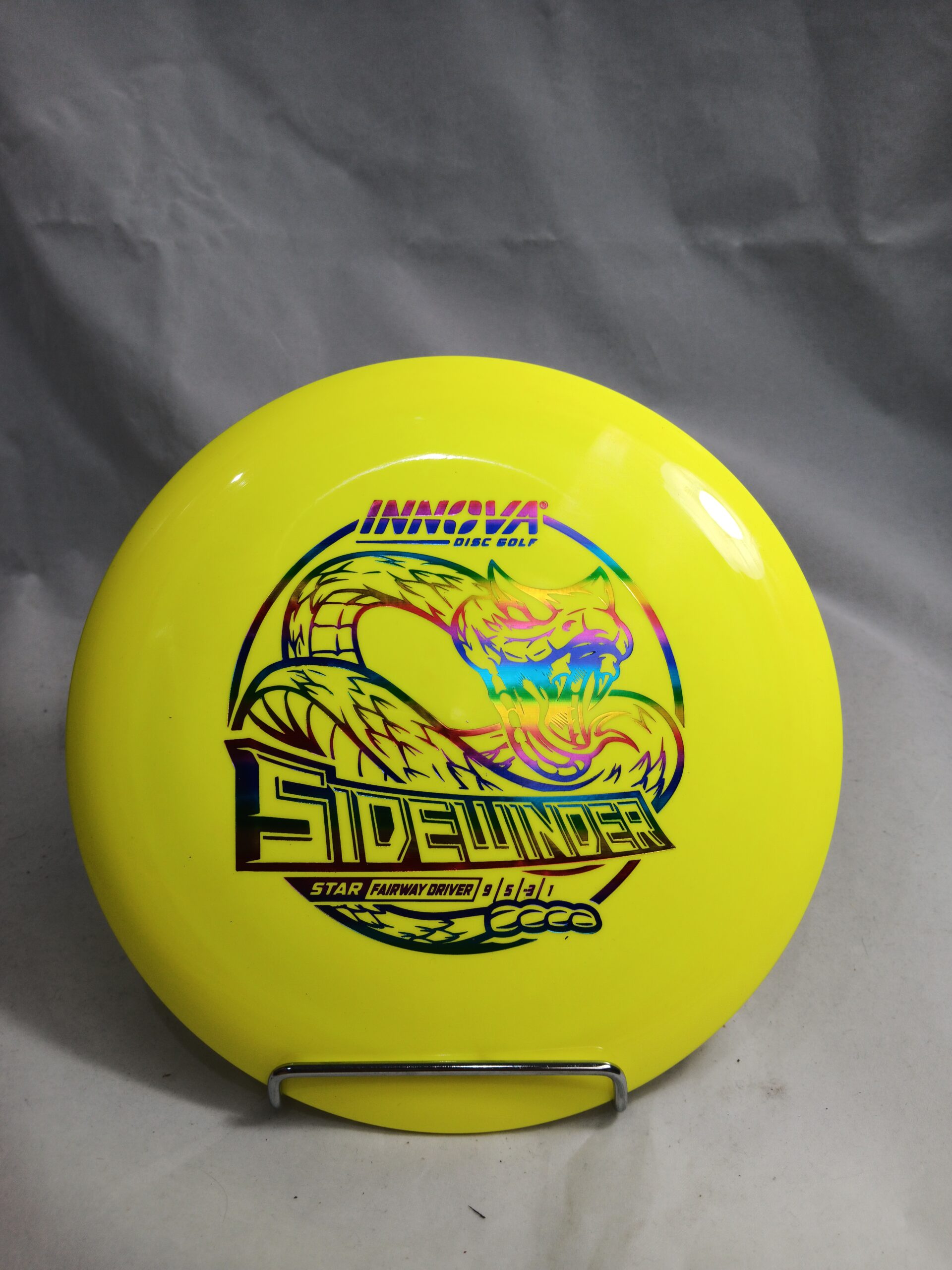 Innova Sidewinder - Star 172g (Yellow With Rainbow Foil)